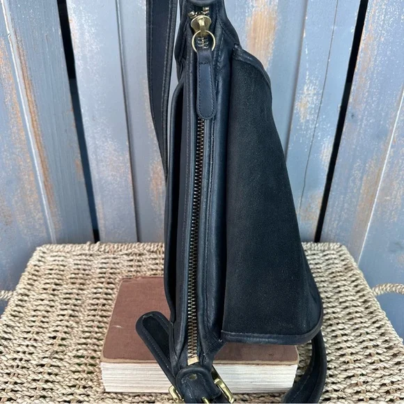 Coach Vintage Patricia's Legacy Saddle Bag 9951 Black - Picture 10 of 16